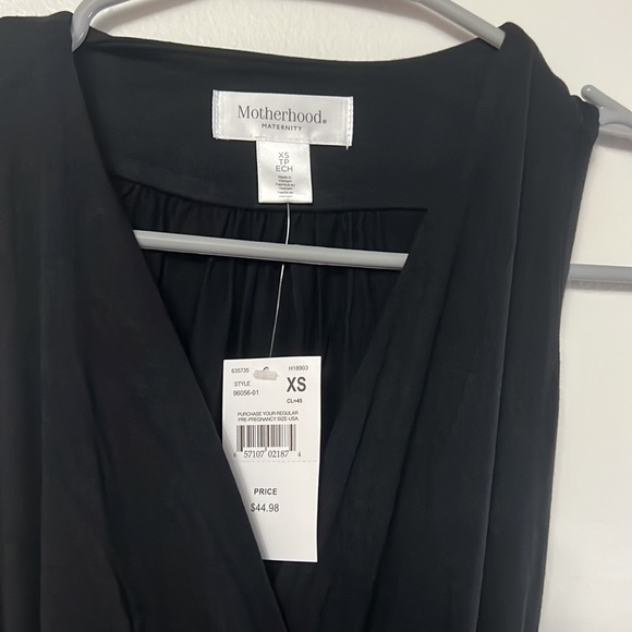 Motherhood Maternity maxi dress black - Picture 3 of 6